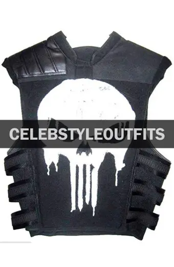 Ray Stevenson Punisher War Zone Frank Castle Black Skull Vest