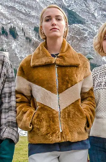 Theresa Frostad Eggesbo Ragnarok Saxa Jutul Brown Jacket