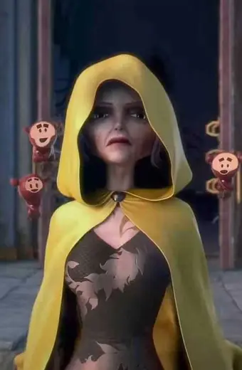 Red Shoes and Seven Dwarfs Queen Regina Cosplay Yellow Cloak queen-regina-red-shoes-and-the-seven-dwarfs-cloak