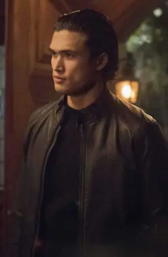 Reggie Mantle Riverdale Charles Melton Black Bomber Jacket