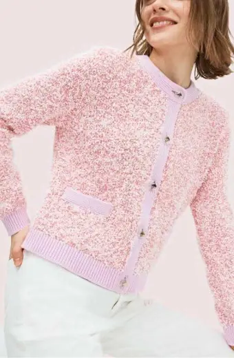 Madelaine Petsch Riverdale Cheryl Blossom Knitted Cardigan