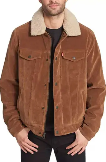 Cole Sprouse Riverdale Jughead Jones Brown Shearling Jacket