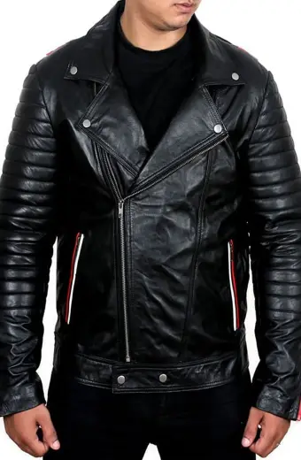 Blue Valentine Dean Ryan Gosling Biker Black Leather Jacket