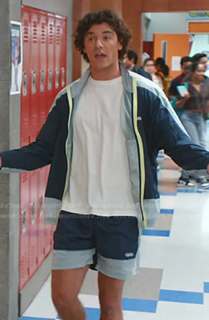 Saved By The Bell Jamie Spano Belmont Cameli Blue Track Jacket belmont-cameli-saved-by-the-bell-jacket