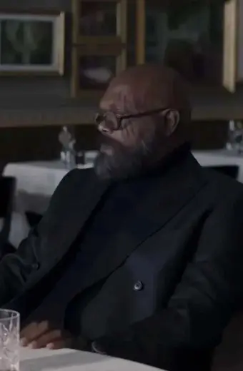 Samuel L Jackson Secret Invasion Nick Fury Black Suit Blazer