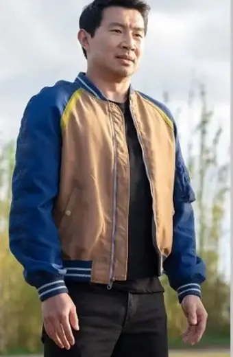 Shang-Chi Legend of Ten Rings Simu Liu Bomber Varsity Jacket