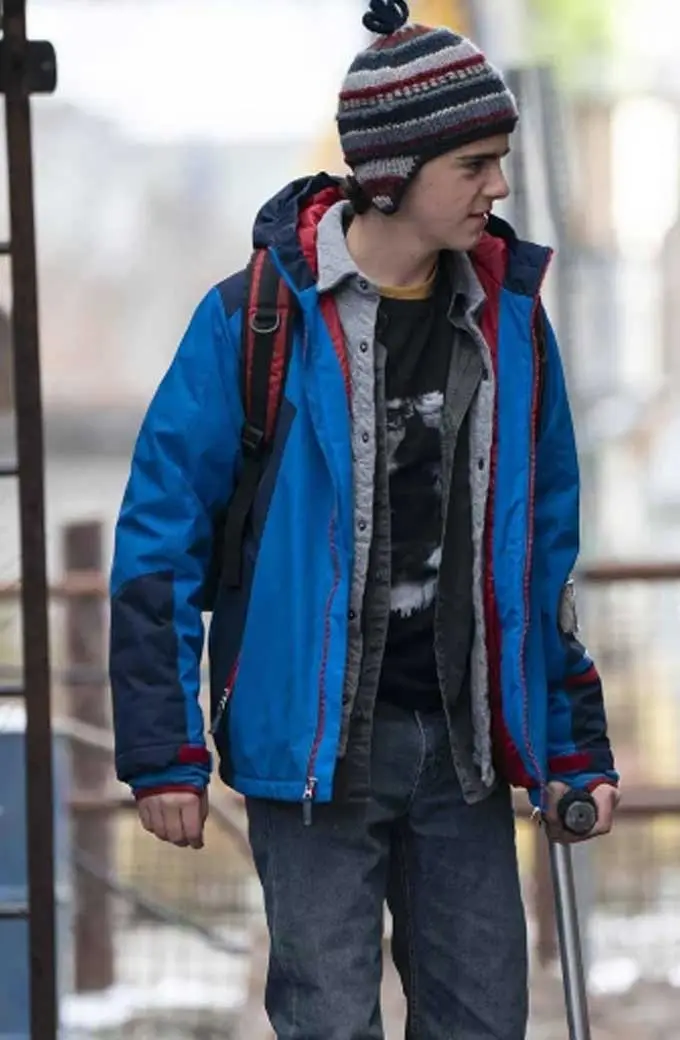 Freddy Freeman Jack Dylan Grazer Shazam Blue Hooded Jacket jack-dylan-shazam-jacket