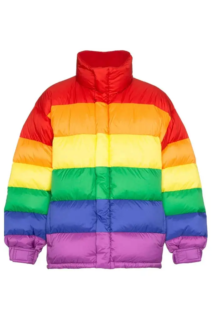 Gooba Tekashi 6ix9ine Rainbow Parachute Quilted Puffer Jacket tekashi-6ix9ine-gooba-jacket
