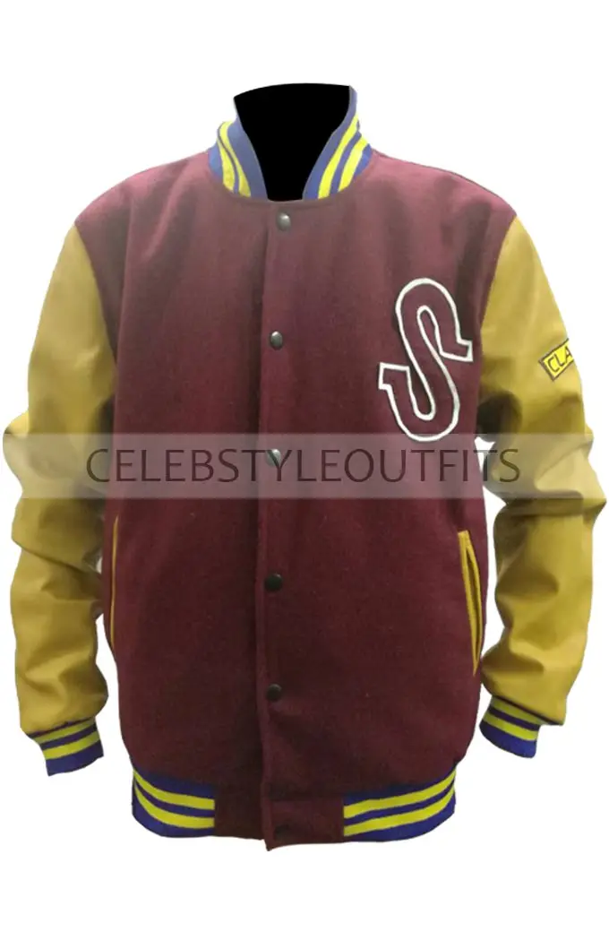 Clark Kent Smallville Superman Tom Welling Varsity Jacket smallville-crows-varsity-letterman-jacket
