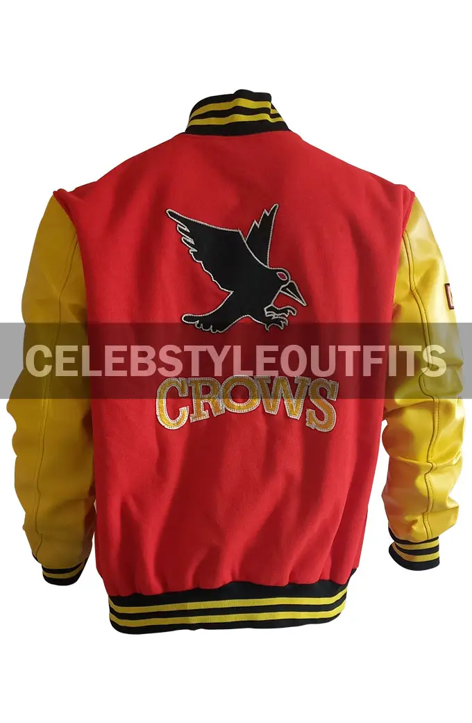 Clark Kent Smallville Superman Tom Welling Varsity Jacket smallville-crows-varsity-letterman-jacket
