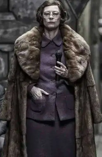 Tilda Swinton Minister Mason Snowpiercer Brown Fur Coat tilda-swinton-snowpiercer-coat