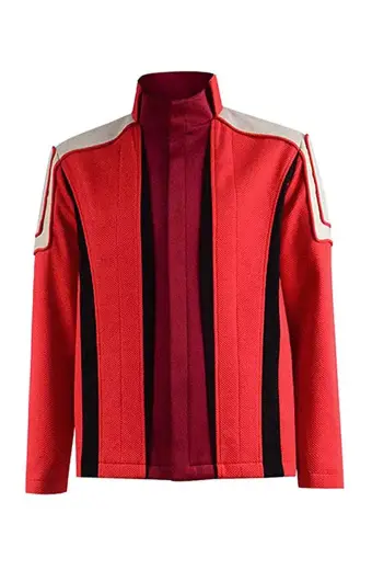 Doctor Eggman Sonic The Hedgehog Jim Carrey Red Cosplay Jacket