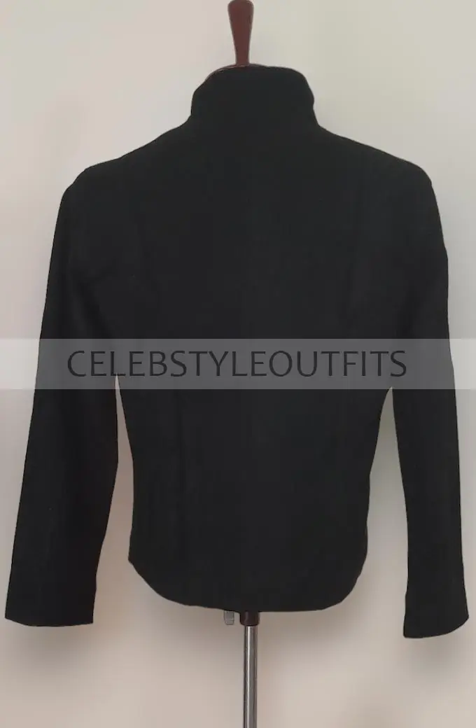 James Bond Daniel Craig Spectre Bomber Black Cotton Jacket spectre-daniel-craig-black-jacket