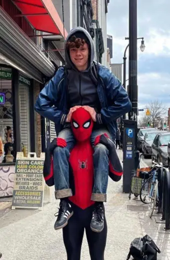 Spider Man No Way Home Harry Holland Varsity Bomber Jacket