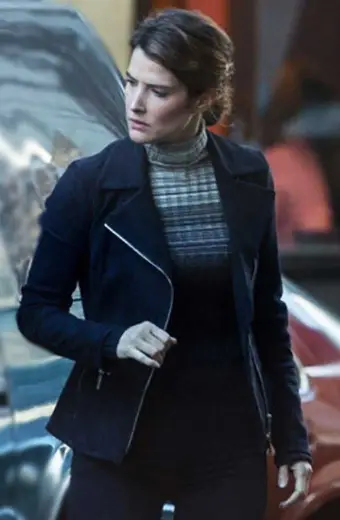 Spider-Man Far from Home Cobie Smulders Maria Hill Jacket