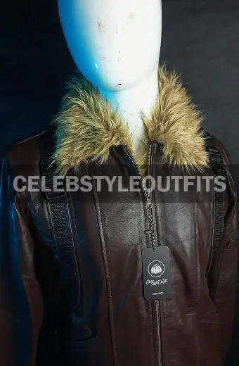 Spider-Man Michael Keaton Adrian Toomes Vulture Fur Jacket