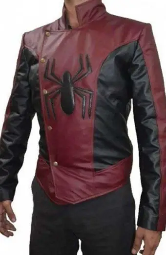 Spider Man Last Stand Peter Parker Black Red Cosplay Jacket