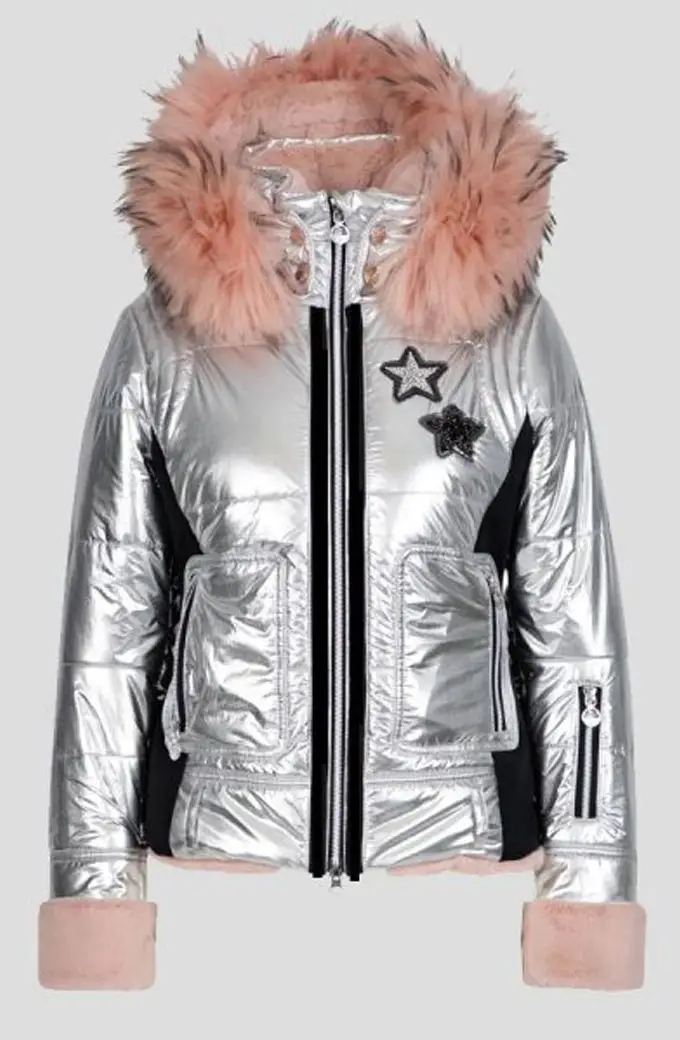 Spinning Out Mandy Davis Sarah Wright Olsen Puffer Fur Parka sarah-wright-spinning-out-jacket