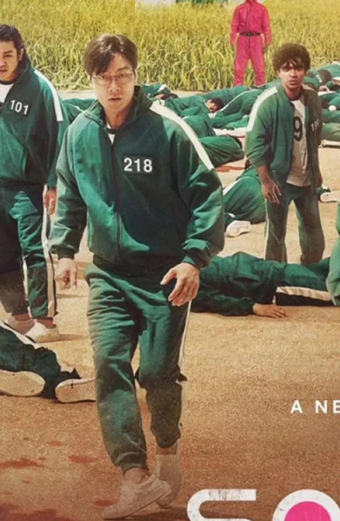 Squid Game Cho Sang Woo Park Hae-Soo Green Bomber Jacket cho-sang-woo-squid-game-jacket