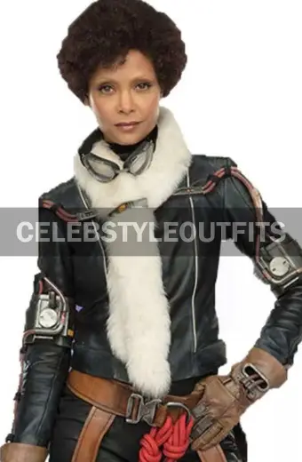 Solo A Star Wars Story Thandiwe Newton Black Jacket