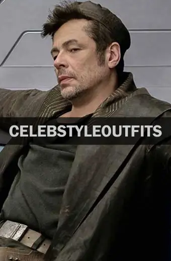Star Wars The Last Jedi Benicio Del Toro DJ Long Trench Coat