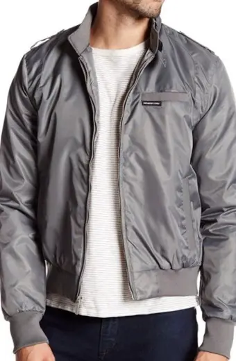 Joe Keery Steve Harrington Stranger Things Grey Bomber Jacket stranger-things-joe-keery-jacket