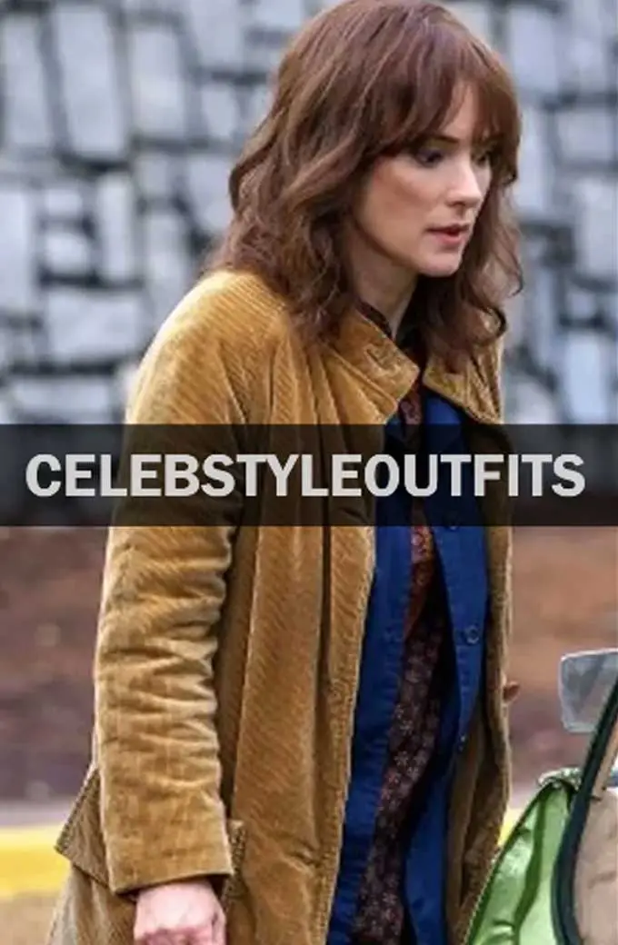 Stranger Things Joyce Byers Winona Ryder Brown Corduroy Coat winona-ryder-stranger-things-coat