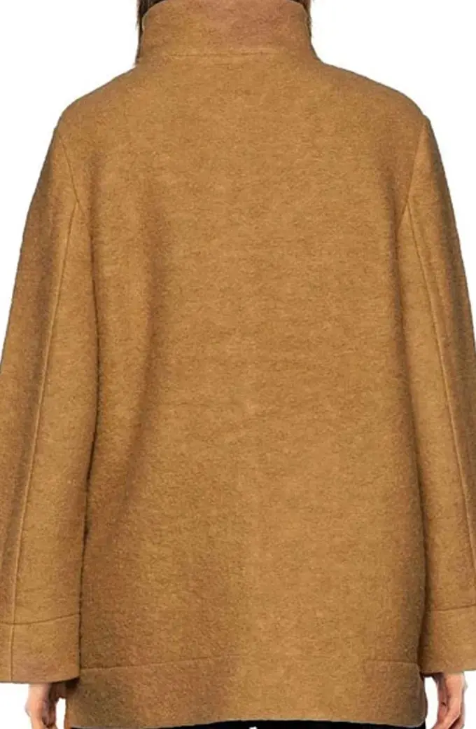 Stranger Things Nancy Wheeler Natalia Dyer Brown Wool Coat natalia-stranger-things-coat