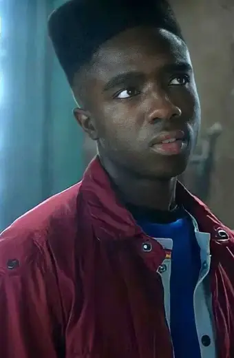Stranger Things Lucas Sinclair Caleb McLaughlin Bomber Jacket caleb-mcLaughlin-stranger-things-jacket