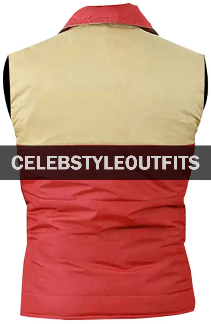 Stranger Things Noah Schnapp Will Byers Mens Red Satin Vest noah-schnapp-stranger-things-vest