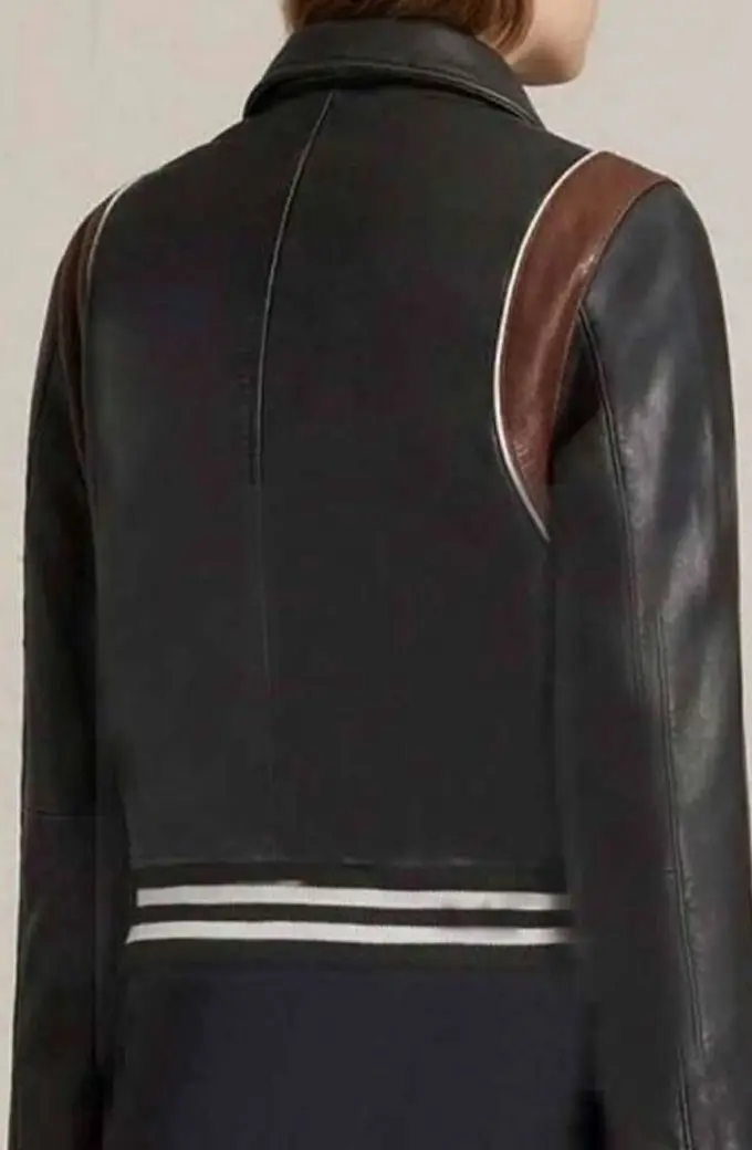 Stumptown Cobie Smulders Dex Parios Biker Black Leather Jacket stumptown-cobie-smulders-jacket