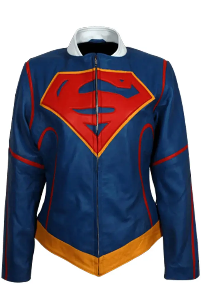 Kara Danvers Melissa Benoist Supergirl Blue Cosplay Jacket supergirl-melissa-benoist-jacket
