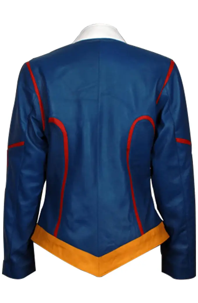 Kara Danvers Melissa Benoist Supergirl Blue Cosplay Jacket supergirl-melissa-benoist-jacket