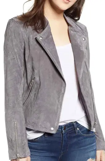 Nicole Maines Supergirl Nia Nal Dreamer Grey Suede Jacket