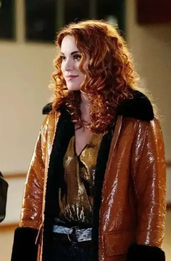 Supernatural Danneel Ackles Anael Sister Jo Shearling Coat