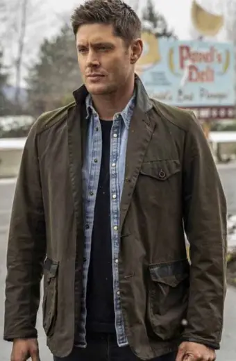 Dean Winchester Supernatural Jensen Ackles Brown Cotton Jacket