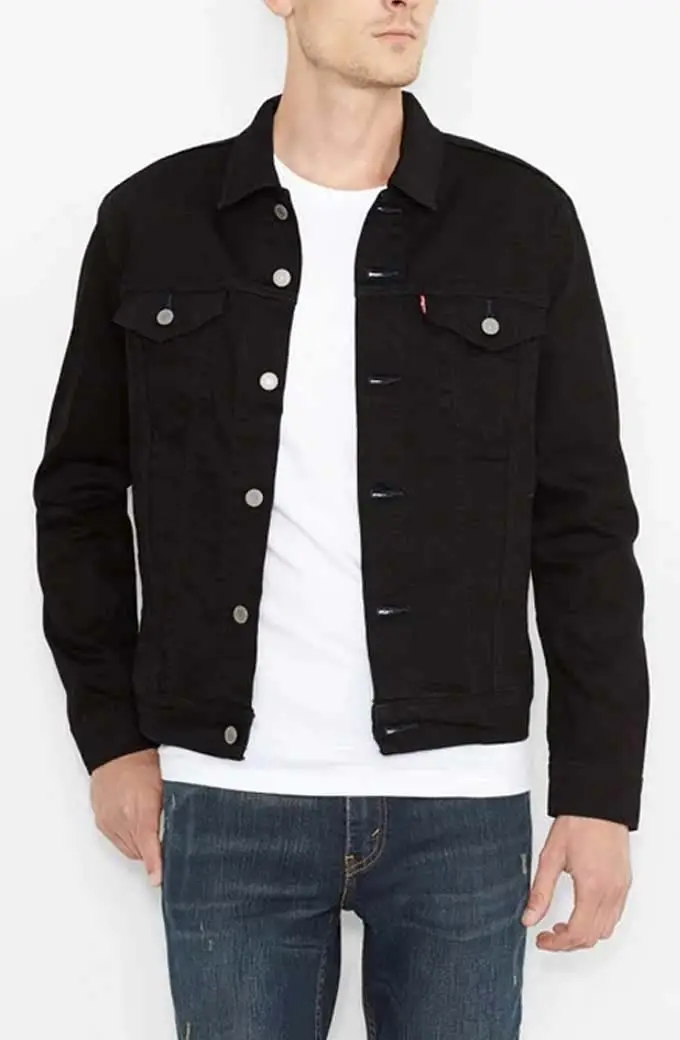 Jensen Ackles Supernatural Dean Winchester Black Cotton Jacket supernatural-dean-winchester-cotton-jacket