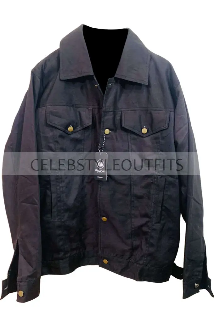 Jensen Ackles Supernatural Dean Winchester Black Cotton Jacket supernatural-dean-winchester-cotton-jacket