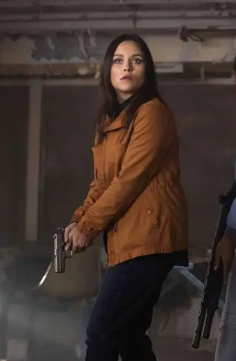 Katherine Ramdeen Supernatural Alex Jones Brown Cotton Jacket