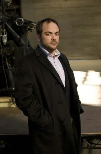 Supernatural Mark Sheppard Crowley Black Wool Trench Coat