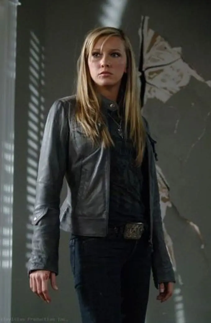 Ruby Katie Cassidy Supernatural TV Show Grey Leather Jacket supernatural-ruby-katie-cassidy-jacket