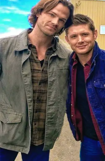 Sam Winchester Supernatural TV Series Green Cotton Jacket