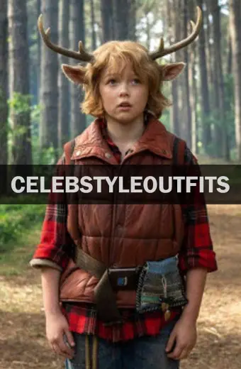Gus Christian Convery Sweet Tooth Brown Quilted Puffer Vest