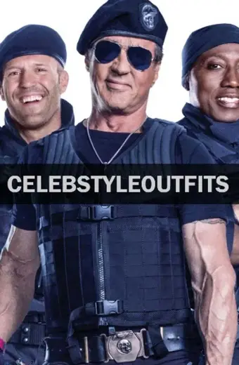 Sylvester Stallone Expendables Barney Ross Black Tactical Vest
