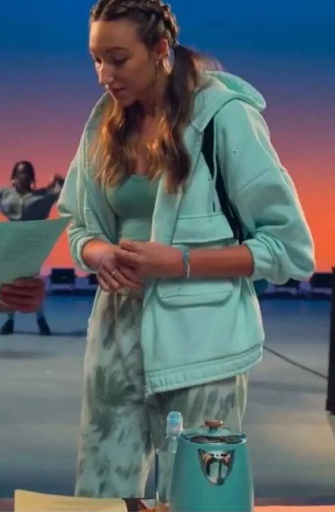 Jodi Kreyman Ava Michelle Tall Girl Blue Pullover Hoodie tall-girl-ava-michelle-hoodie