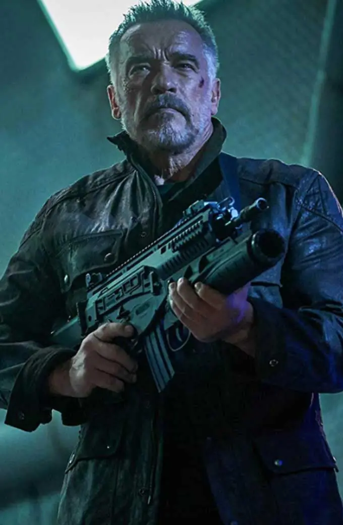 Dark Fate Terminator Arnold Schwarzenegger Black Leather Jacket arnold-schwarzenegger-terminator-dark-fate-jacket