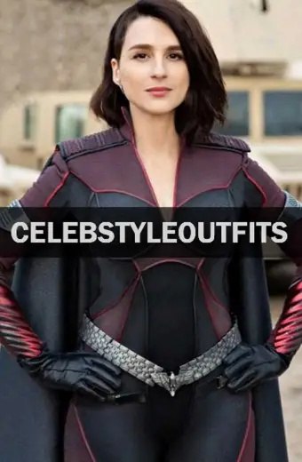 Aya Cash The Boys Stormfront Maroon Cosplay Leather Jacket