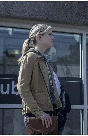 The Boys TV Show Erin Moriarty Starlight Brown Cotton Jacket