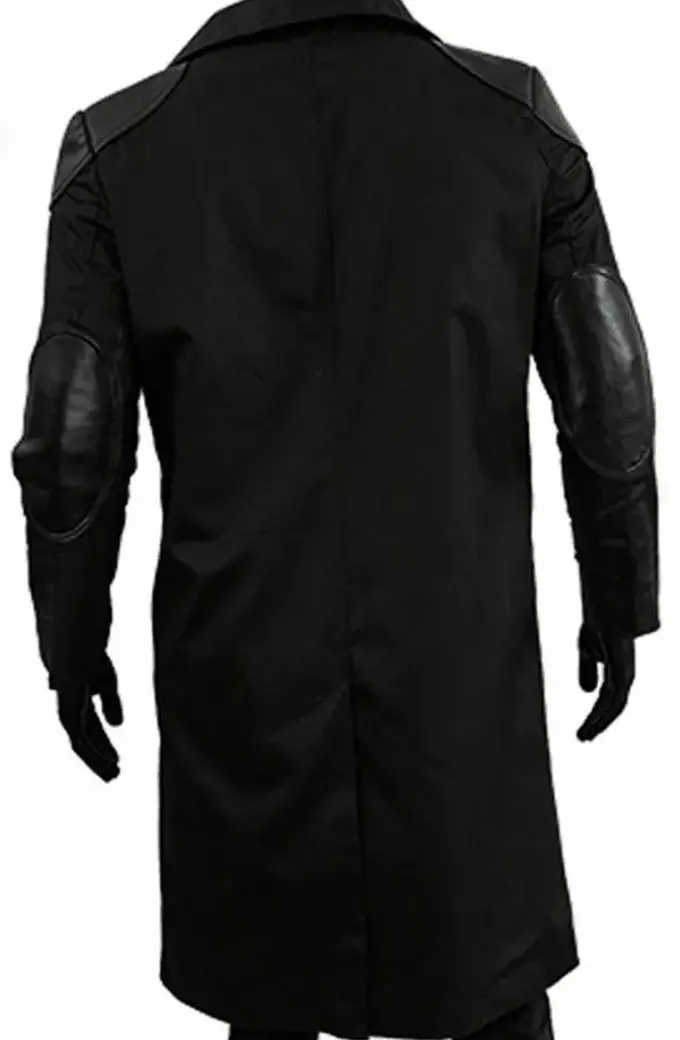 Billy Butcher Karl Urban The Boys Black Cotton Trench Coat the-boys-billy-butcher-cotton-coat