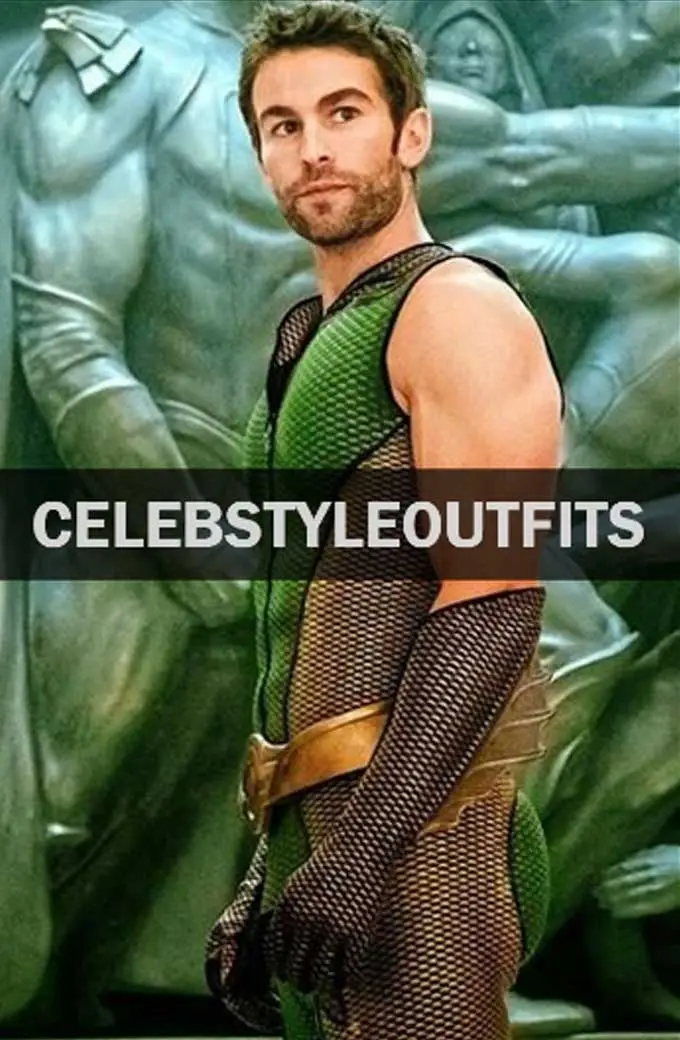 Chace Crawford The Deep The Boys Cosplay Green Quilted Vest the-deep-green-the-boys-vest